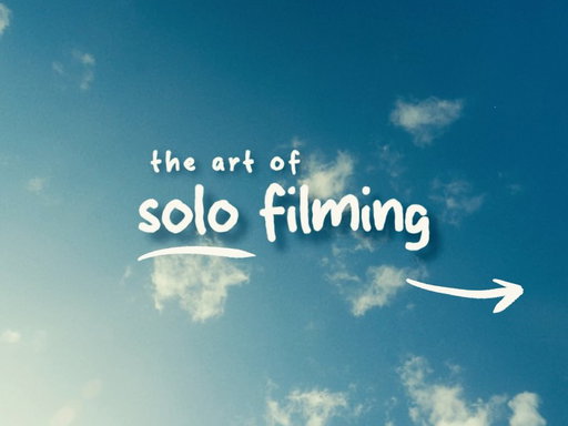 How to instantly up your solo filmmaking. Comment “solo” for the full workbook, it’s free 😉