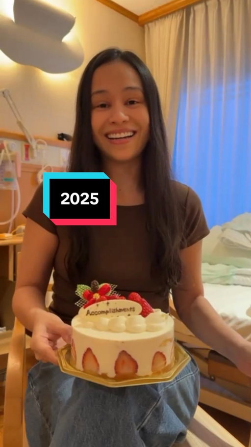 2025 was the hardest year of my life. My mom was in a coma (twice) and woke up with no memory.  Still, I am grateful for so many things #accomplishmentcake