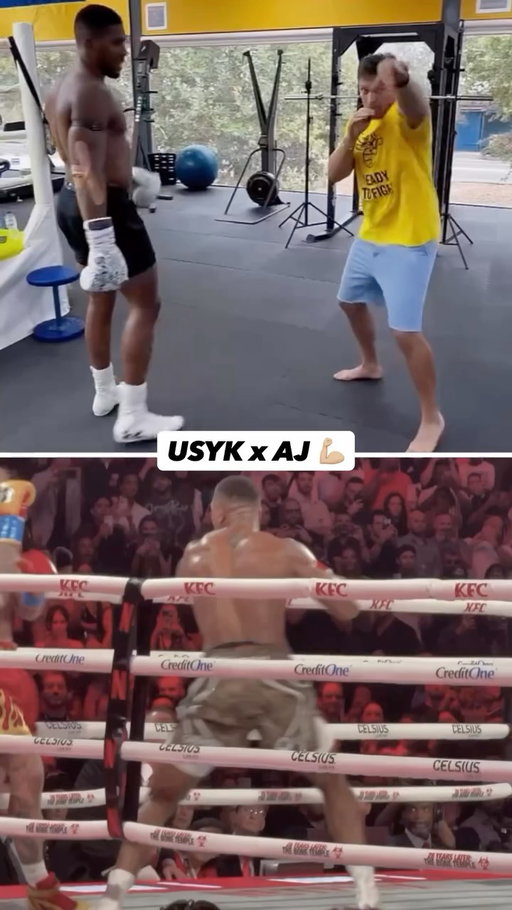 Learning from the best 🤝

Anthony Joshua worked with Oleksandr Usyk on the right hand that KO’d Jake Paul 💥