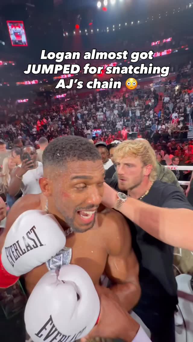 Logan Paul tried snatching AJ’s Polymarket chain after Jake’s loss 😳