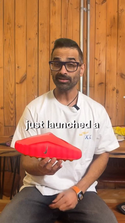 Would you buy these new Nike shoe? 👟
.
.
.
.
.
.
[Nike, Smart shoes, tech, focus, athletic, sports, Sahas Chopra, calm]