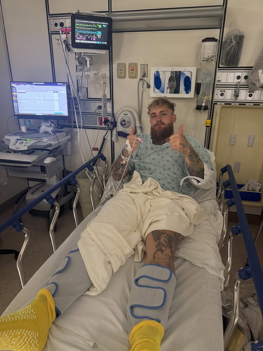 Surgery went well thanks for all the love and support. 2 titanium plates on each side. Some teeth removed. Have to have only liquids for 7 days so no @doghausdogs :(
