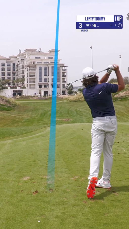 Left-handed @officialtommyfleetwood is one of us! 😂 Go check out Tommy’s first round playing lefty on his YouTube channel. #TeamTaylorMade
