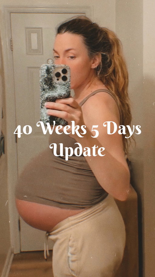 Welp! 😅 Hangin in there!! It is truly an emotional moment for me. I had a breakdown last night feeling so discouraged and impatient, woke up this morning overwhelmed, then did a hard reset, zoomed WAY out, and focused on the fact that in the grand scheme of things, this is *such* a brief and precious moment in time. Truly. This is likely the last time I’ll ever be pregnant. The last days of it being a party of 3 in this house. After adjusting my focus, I definitely felt some much needed comfort, a renewed bit of patience, but still extremely physically uncomfortable lol. 

On the physical side of things, a few days ago I had a FULL DAY of more intense than usual Braxton-Hicks contractions which stopped late at night and never picked up again. I went to see the midwife the following day, and everything is looking perfect. Milo is moving plenty, has grown significantly since my last measurement (she’s estimating 9.5lbs 😳), and all that contracting was likely meant to move him into the ideal position for birth…which seems to have been a success cause I’m feeling all the kicks and wiggles in a different spot now. 

Today we got out of the house, did some last minute Christmas shopping, and I had a few contractions while we were out so we’ll see what happens!

While we wait, I am going to continue to focus on this unique moment in time, and try to soak up every bit of it that I can. And when I feel impatient or discouraged, I won’t beat myself up. There’s room for all of it, and at the end of the day, I am just extremely grateful that I get to experience this miracle of new life for a second time. 🥹💛🌾