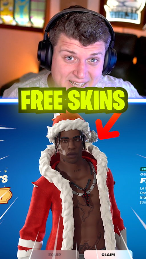 Fortnite's *FREE* Skin PRESENT! 😱🎁

#fortnite #gaming