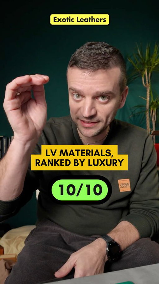 Not all Louis Vuitton materials are created equal.
Here’s how they rank when it comes to real luxury.

🎬 Full material breakdown is live on YouTube (link in bio).

#LouisVuitton #LuxuryFashion #LeatherGoods #LuxuryBags #FashionInsider #Craftsmanship #LuxuryEducation #BagLover #FashionReels #TannerLeatherstein