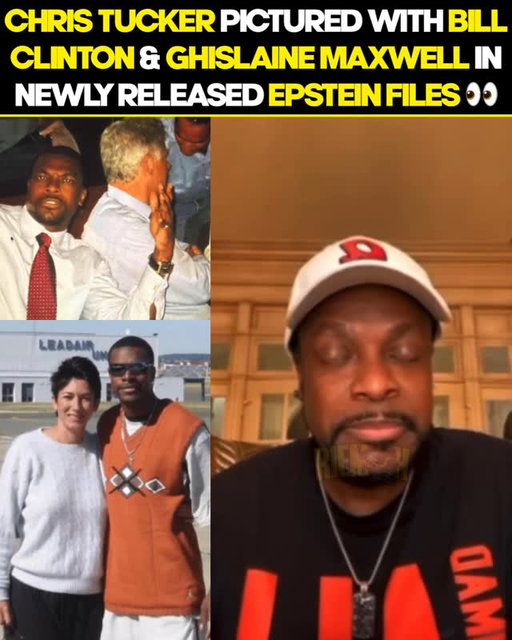 #ChrisTucker has multiple photos in the newly leaked #Epstein files. Do yall think he went to that island? 🤔🏝️