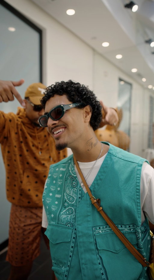 Music up, style on.

@valentinoxdior and @sylves1er take over our SoHo store for a karaoke-fueled styling session where they sung, danced, and curated their favorite MCM looks.

Book your own styling session or stop by to discover their standout picks.
