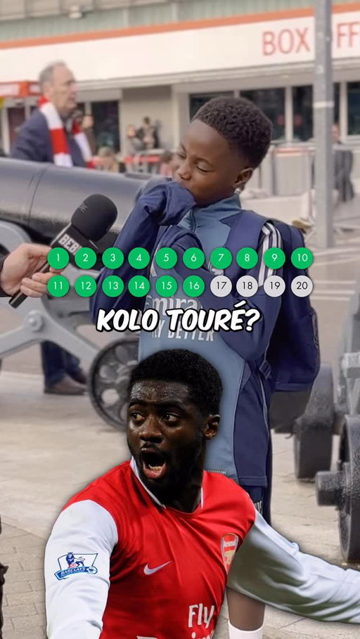 The kid is a star!⭐️😄

#soccer #football #arsenal #trivia #premierleague