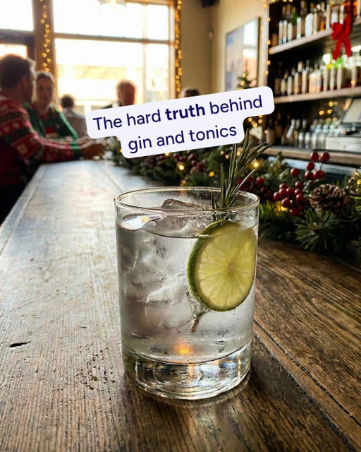 Experts say gin & tonic is healthiest. Your liver disagrees. 🫘❌ #Cheers #CheersRestore #alcoholscience #ginandtonic