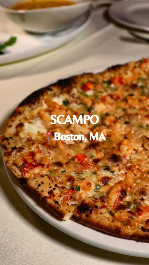 If you’re going to order anything at Scampo, let it be the lobster pizza. I’m so excited to go back! They are located in the Liberty Hotel. Here’s what I ordered!
•Lobster Stew
•Calamari
•Lobster Pizza
•Duck breast with seared foie gras
•Bolognese
•Haddock ‘parm’
•Yellow carrot gnocchi
•Chocolate Fondant