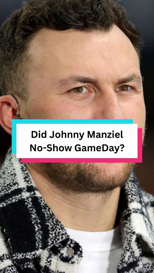 why was Johnny Manziel not on College GameDay? #collegefootball #texasam #johnnymanziel #espn