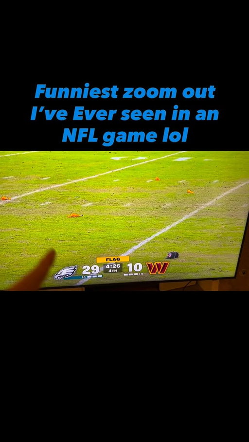 A brawl led to this cinematic masterpiece #nflmeme #eagles #commanders