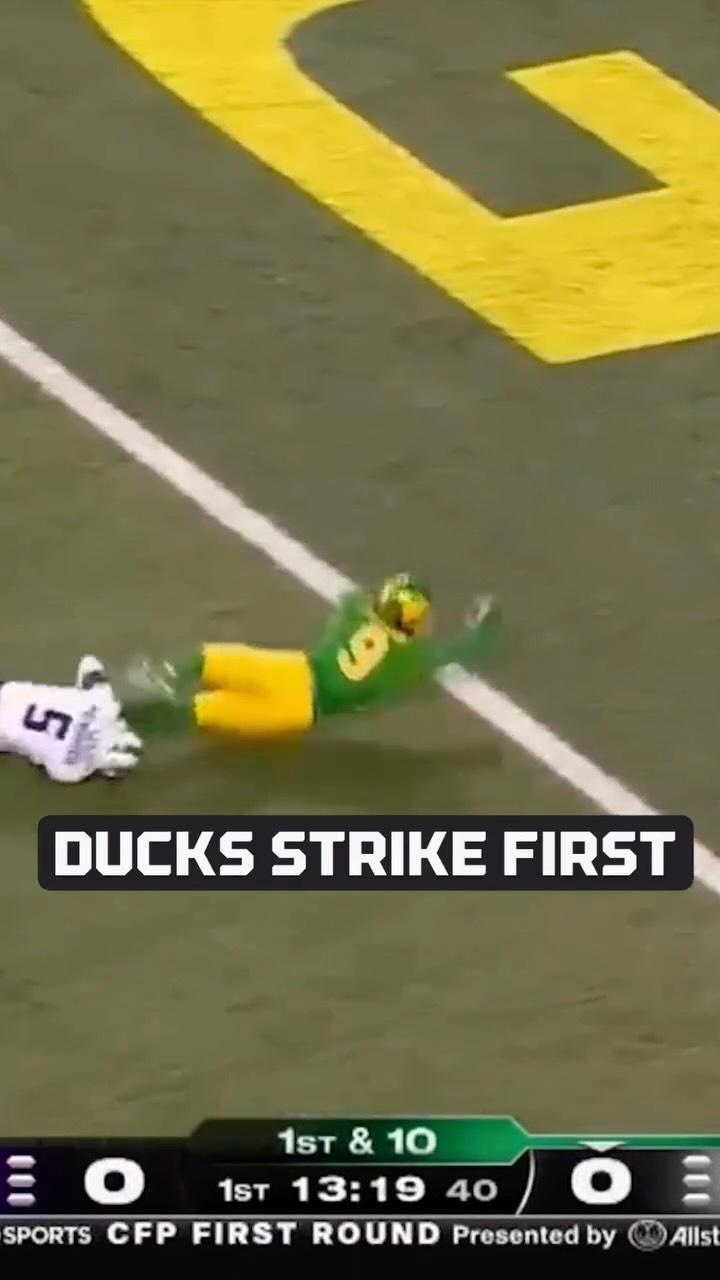 DUCKS STRIKE FIRST‼️

📺 TNT/truTV/TBS/HBO Max