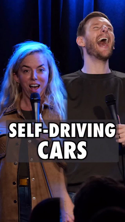 Self-Driving Cars 🚗 You trust em? JMS is on the new SOTS Monday 4pm PST! #foryou #explore #viral #standupcomedy