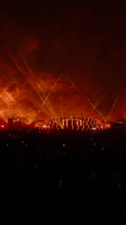 Daniel Lopatin’s Marty Score made it to The Pyramids of Giza courtesy of @Tiesto. Marty Supreme OST arrives Christmas Day.