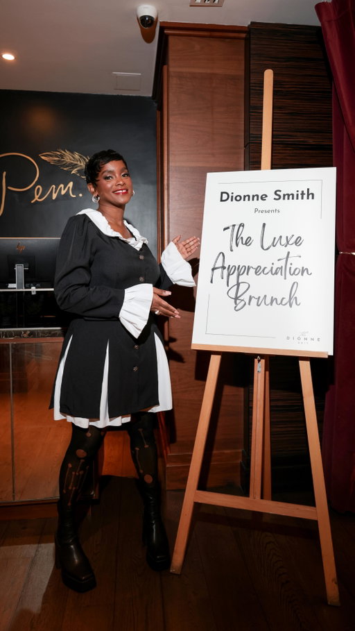 ✨The Luxe Appreciation Brunch ✨

What an incredible afternoon, after months of me planning this, thinking about every single detail, the day had come.👌🏾

A beautiful end of year moment created to say thank you to some of the incredible women who trust me, inspire me, and make my work such a joy.

@goldarosheuvel | @sarahniles_ | @_emmanaomi | @nadinemills_ | @bethanyantonia | @itzz_cori | @gillianjoseph101 | @diemcamille | @rayblk | @msleonieelliott 

Let the images talk 😊

Shouting out all my amazing goodie bag contributors below: 

@amika
@tangleteezer
@naturespelluk
@mediheal_global
@margaret_dabbs_london
@arkiveheadcare
@thesteambar
@curatedbeautylondon 
@osmohair
@eylureofficial
@typebea 
@palmersuk

Also big thanks to @eow.planner for stepping in at such short notice and helping me on the day, you rock 💕✨

Not forgetting my local florist who are the boom 💥 btw, for the wonderful flower arrangement @iris_in_bloom_x 

📸 @markpaulldn 

#dionnesmith #thedionneedit #luxeappreciationbrunch #gratitude #womenwhoinspire