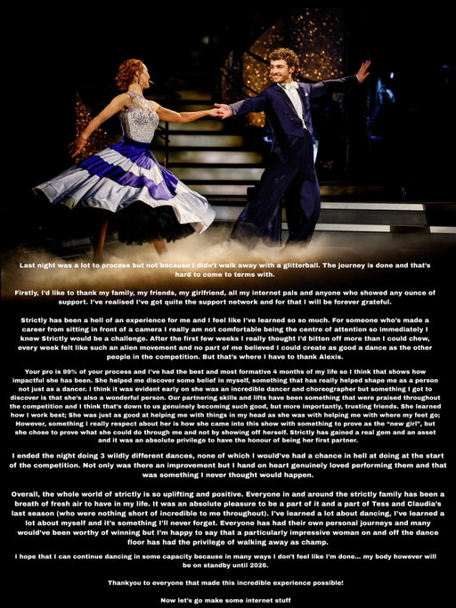 Wanted to say a thankyou before posting the final team Warrkey post, love you all x