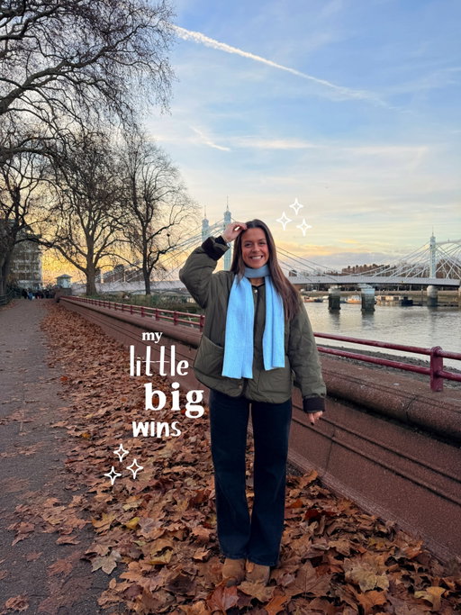 my small but mighty wins🩵🧚🏼✨☁️ making a promise to myself not to overlook my progress !! if october me could see me getting dressed, going outside and leaving my flat with no makeup on she’d be in awe!! let alone cooking, taking the tube & working again ??? i used to do all of this without even thinking about it which is a wild thought but i know i’ll get back there one day💌 but for now i’m riding the wave!! and celebrating every win along the way !! sending big squeezes to any wobbly noggins out there❤️ things WILL get better i promise you xxxx

#anxiety #mentalhealth #london