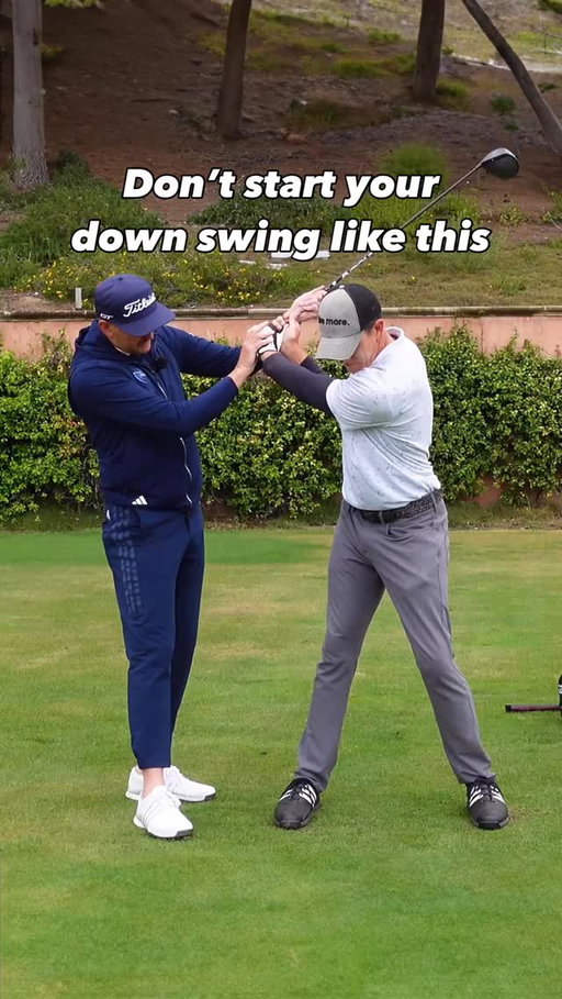 Justin Rose does this drill🔥 
The feeling of your arms sliding or dropping down your body as you start your downswing will help you to shift better, maintain the width and angles you need to optimize your driver.