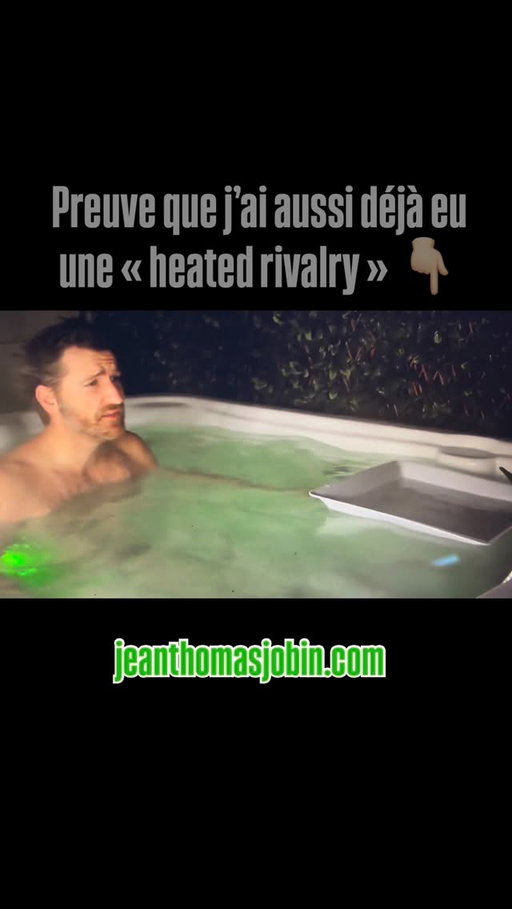 Au cas que vous auriez oublié ma propre « Heated rivalry » avec Carey Price y’a quelques Noël 🎅 🌲 

Pis je réalise que c’est probablement dans ce spa que mon amusement de dire « like the say in french » a commencé! 😅😅 #RinceCreme

P.S.: Me reste peu de shows dans ma tournée mais si jamais, passez par mon site! 

Joyeuses Fêtes de Carey et moi 🤶 🎁