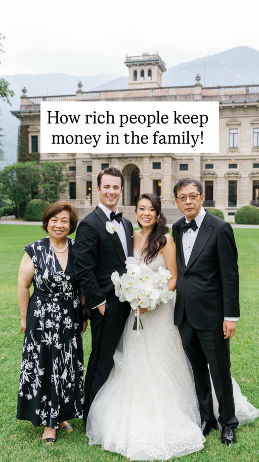 Here’s how rich people actually keep money in the family! Comment BOOK2 to preorder my second book WELL ENDOWED to learn even more rich people secrets! 
.
.
.
.
#money #finance #financialfreedom #save #family