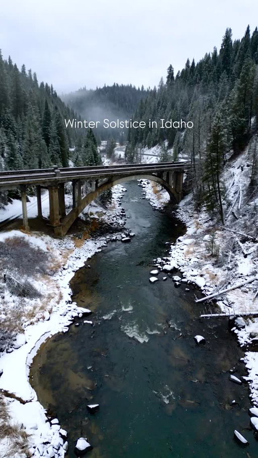Happy Winter Solstice❄️ 

Today is officially the shortest day of the year so whatever you want to do is acceptable hahahaha. After today our daylight slowly starts to come back and I love to see it as an opportunity to reset. 

Be safe in all the fresh snow, and keep dancing for snow to get more on our ski hills! 

Shot on my drone on a beautiful day a couple weeks ago - we were watching the snow fall and couldn’t resist pulling over on our way down from McCall to shoot the iconic bridge!

#idahophotographer #boise #wintersolstice