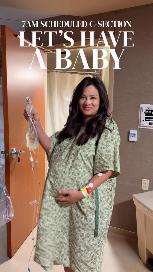 Baby time ✨ We had a scheduled c-section for 7:00am and this is the timing our having our baby on day 1!

Grateful this was the smoothest delivery with the best team supporting us ♥️

#csection #havingababy #bumpdate