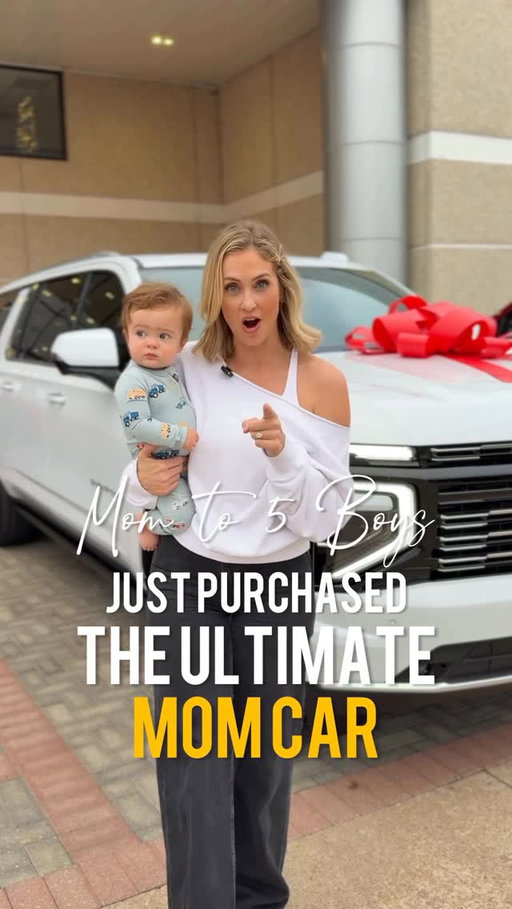 Comment “CAR” …

…to get the link to the VERY FIRST thing I bought for my car (under $10… and honestly something every mom can benefit from). 🙌🏻

HOW TO CHOOSE THE RIGHT MOM CAR?!

Here’s my analogy… Picking a new car feels a lot like picking a puppy. It has to fit your family: the size, the energy level, the speed of life you’re living right now. And that’s why car shopping isn’t really a science. 

Everyone will swear their answer is the answer. I heard it all: Expedition Max. Minivan. Escalade. “You need this.” “You’ll regret that.” Experts, friends, strangers in my DMs (all very confident). But here’s the thing: the “best” car doesn’t exist. There’s only what fits you, assuming the budget allows it. 

I narrowed it down to two: the Suburban and the Expedition Max. And the funny part? I only went to one dealership. I fully intended to go to Ford… but Suburbans are such a classic mom car. I could already picture myself in one. Something about it just felt right. 

I pulled into the Chevy lot and honestly… my mind was made up before I even got out of the car. I never went across the street. I thought I wanted the Premier because I wanted the lighter interior. But the High Country was sitting there, it was year-end, timing mattered, and I DEFINITELY had that little gut-punch moment when I saw the price tag. 😳 Still, I drove it home happy. 

This was the first car I’ve ever bought completely on my own. No help. No hand-me-down decision. No “this makes more sense for everyone else.” (well, wrap in my entire family as the catalyst for this size vehicle… but, you get the point). Just me, pointing and saying, “That one.” And instead of feeling flashy, it felt… diligently earned.

It reminded me of those quiet dreams you have years earlier—the ones about the kind of life you want to create. Not for show. Just for living. And realizing one of those small dreams came true? That part felt really cool.

So here’s to all the mamas—all of us. We work hard. Relentlessly. And as I look ahead to 2026, I’m calling it my play-hard year. The last decade has been about building, grinding, and holding it all together. Now it’s time to enjoy what we’ve built. ✌🏻