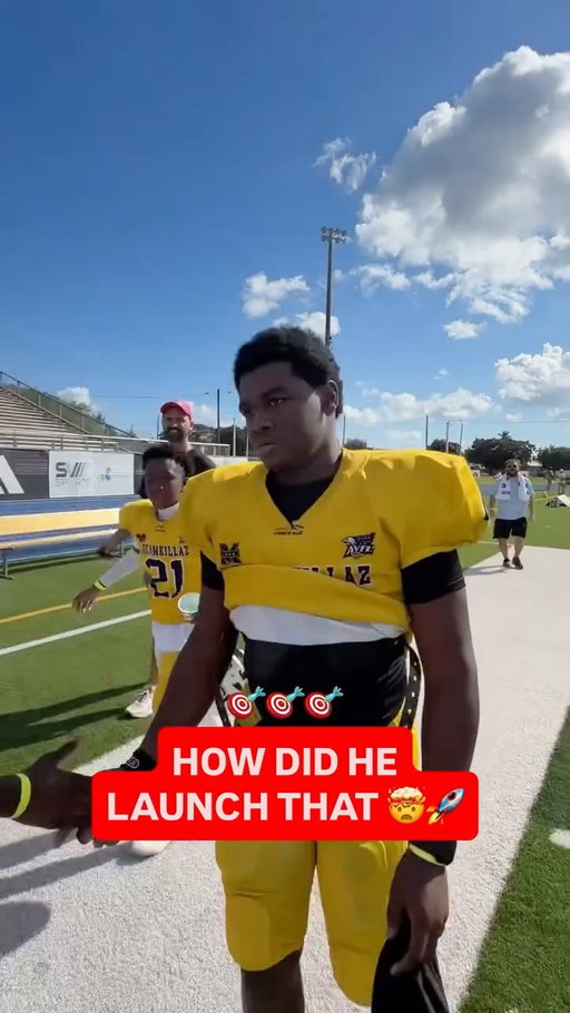 WOW. THAT’S A 12 YEAR OLD QB 😮🔥🔥