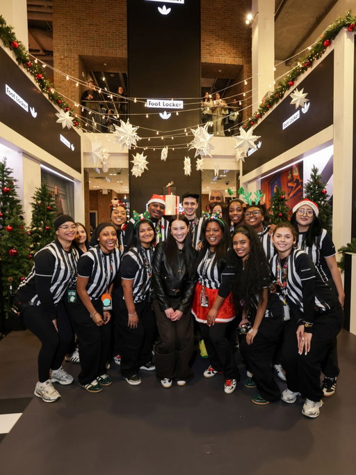 best holiday ever !! thank you @footlocker and @adidas for my very own winter wonderland