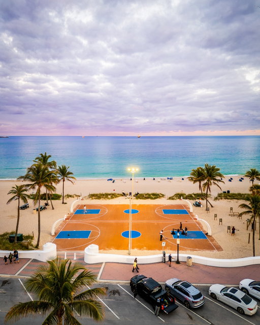 World Basketball Day 🌍🏀

This court was almost erased.

The Fort Lauderdale Beach basketball courts…a place where the ocean meets asphalt, where locals and travelers, Black, Brown, and White, all come together through the language of basketball…were nearly replaced in the name of “upscale” development.

A community said no.

These courts matter. They’ve always mattered.

Long before luxury hotels and pickleball pitches, this space carried real social weight, opening access during a segregated era, becoming a rare place of unity on a divided shoreline. 

Basketball didn’t just live here…it welcomed people here.

And today, the court stays. 
Because the people showed up. Because culture fought back. Because basketball belongs to everyone.

All this pressure gave us a breakthrough with government officials finally agreeing to leave the basketball courts where they are. However, amending the original agreement and getting this all locked in writing is the final step, and we’ve seen government officials backtrack over and over, so all the work isn’t quite done just yet.

Massive love and respect to @fllbeachballers the real leaders behind saving these courts. Proud to have documented and amplified this fight alongside them. Huge shoutouts to @rp4454_ @danacoronato @_rob_inhood @willcandis and so many others who were boots on the ground in this fight too!

On World Basketball Day, we celebrate more than the game. 
We celebrate community wins. We celebrate public space. We celebrate basketball as a unifier.

Game on! 🏀🌴🌊 

📍 Fort Lauderdale Beach (Central Beach Courts)

📸: @oldmanhoopin
