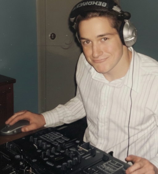When I was 16, it wasn’t cool to be a DJ.
I didn’t know a single other person who wanted to be one, 
I just knew when all my mates went to parties I wanted to be the one controlling the music.
This photo is from a mate’s 16th birthday when it was clearly still cool to wear a shirt 😆
The message here is if something keeps pulling you in, even when no one else gets it, don’t ignore it. It’s a sign that you’re meant to chase down and if you work hard and get lucky your calling could just impact people all around the world 🤯❤️