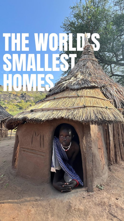 🇸🇸 Meet the Larim people of South Sudan, an ethnic group of around 20,000 who live in the world’s smallest homes, so small that I couldn’t even get inside!

Could you live in a house like this?

#travel #dnzhtravels #viral #backpacking #travelgram #travelling #instatravel #traveling #travelblogger #africa #african #southsudan #sudan #sudanese #houses