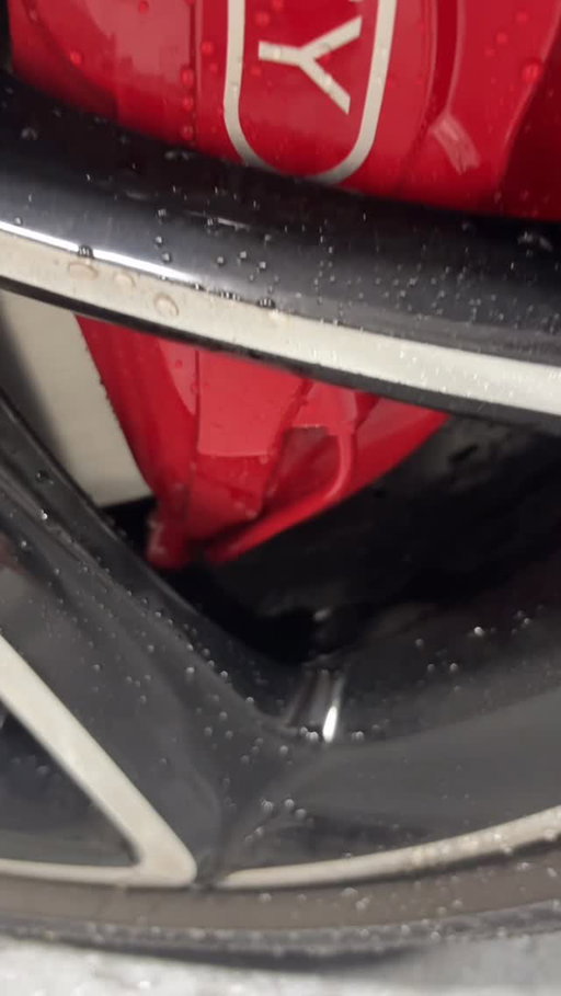 Contactless cleaning with a proper install of Platinum Wheel ceramic from @detail_division