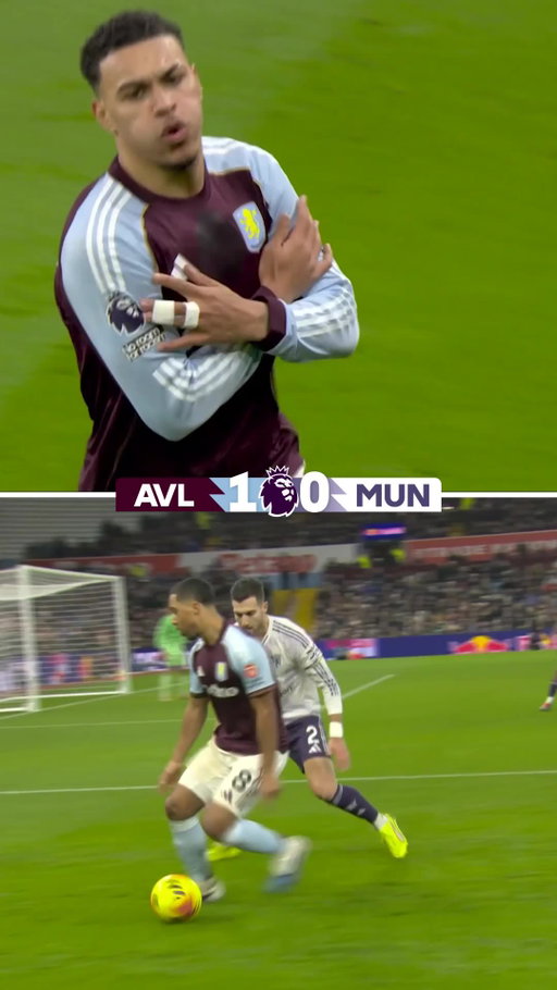Morgan Rogers’ stunning brace against Man Utd ✨