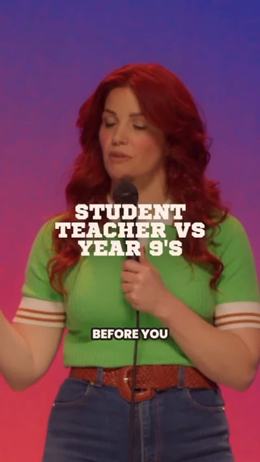 Oh yeah, we’re going to die in here. 

Do you ever remember having a student teacher? Chances are, it was the worst time of their life. 

Give this a share if it gave you a giggle. X

.
.
.
#bronlewis #comedy #fyp #comedian #student #teacher #standup #standupcomedy #standupcomedian #studentteacher #teaching #year9 #bully #awful #highschool #funny #funnyreel #funnyvideos