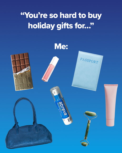 Gift season = stress season. Stress = cold-sore trigger. Prioritize self-care on your wish list 💙​