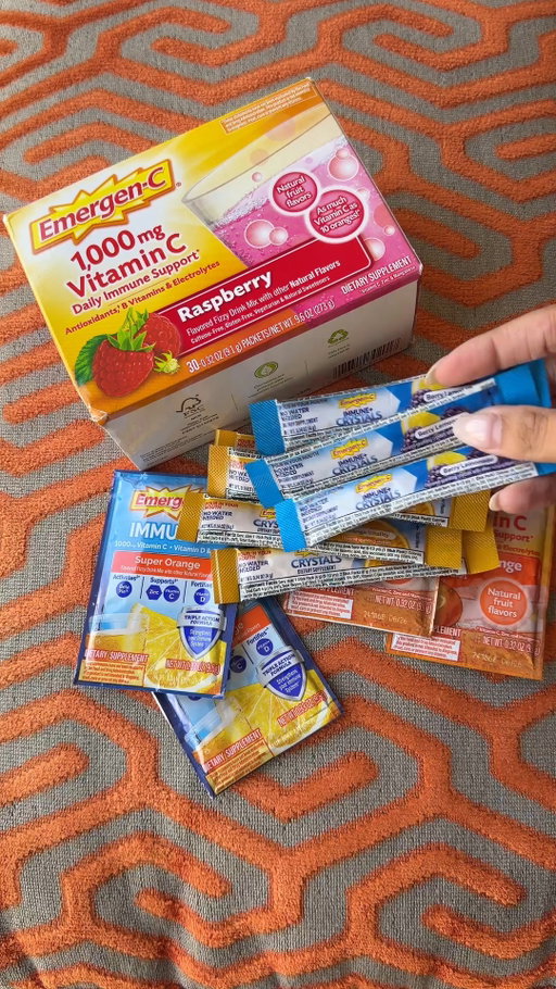 If you don’t pack Emergen-C first, did you even start packing? ✈️🍊