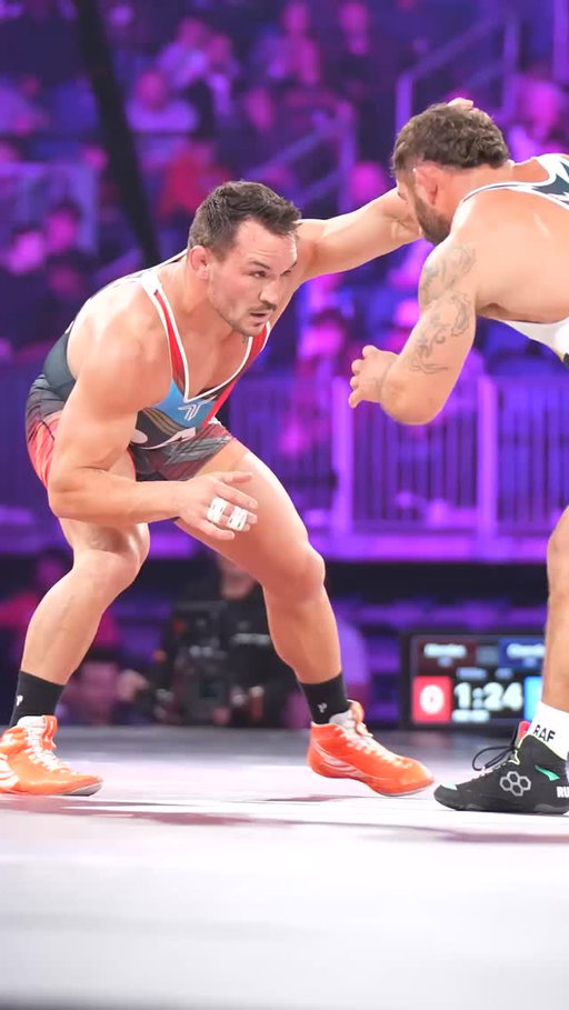 Me and @chadmendes battled it out. Wrestling is a contact sport. Both of us blocking shots with our heads and faces…the first line of defense is the head. What a match!
-
Walk On.
-
See you at the top!