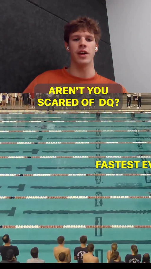 Are you scared of getting DQ’d?

Will Modglin says yes — it’s real. But fear can’t be the thing you’re thinking about when you race. At that speed, you rely on your kick count, trust the details, and let it go.

He just swam the fastest 50-yard backstroke ever in 20.0. That doesn’t come from hoping you won’t mess up — it comes from practicing the details until they’re automatic. 

And if you do get DQ’d? It sucks. Then you go back to work.

Full conversation with the American record holder is live now on The Social Kick Podcast.
•
•
•
🎥 race @texasmsd 🙏

#EliteSwimming
#Backstroke
#SwimFast
#SwimTraining
#kickcount