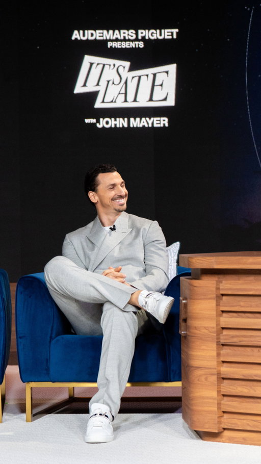 Big moments mean watches to remember! @zlatan takes on the ‘Which Watch Was That’ game with @johnmayer during our special late-night show. Give it a try - watch the full video on our YouTube channel and see if you can guess! 

#AudemarsPiguet #AP150