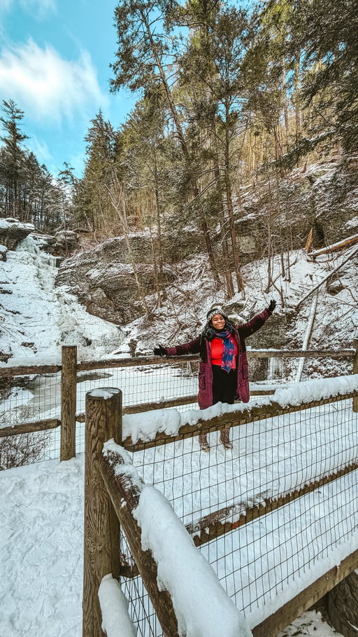 Milford, PA lowkey stole my heart 🥹 #hosted

From dining out to some amazing restaurants to checking out charming local shops, this Poconos getaway was the perfect reset. 😮‍💨 I stayed at the historic @hotelfauchere—equal parts cozy, elegant, and right in the heart of town. And of course, no trip is complete without chasing waterfalls… 🤭 Raymondskill Falls, the tallest waterfall in Pennsylvania, was absolutely worth the visit. Despite it being frozen, she was still stunning!!

If you’re craving a peaceful escape with great eats, nature, and amazing vibes, then the Poconos needs to be on your list.

#poconomtns #visitpennsylvania #MilfordPA #EastCoastTravel