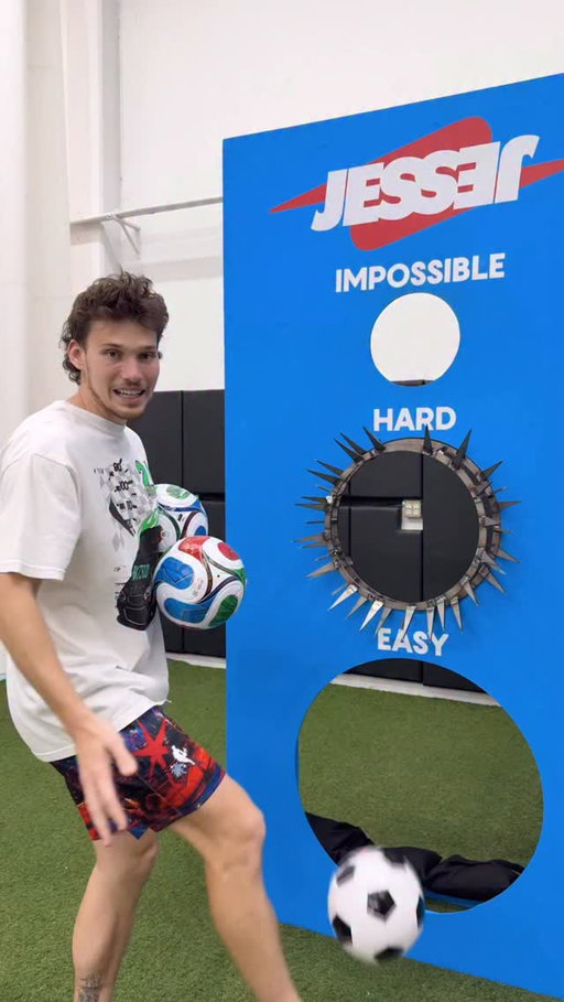 IMPOSSIBLE Football Shot! *EXTREME*