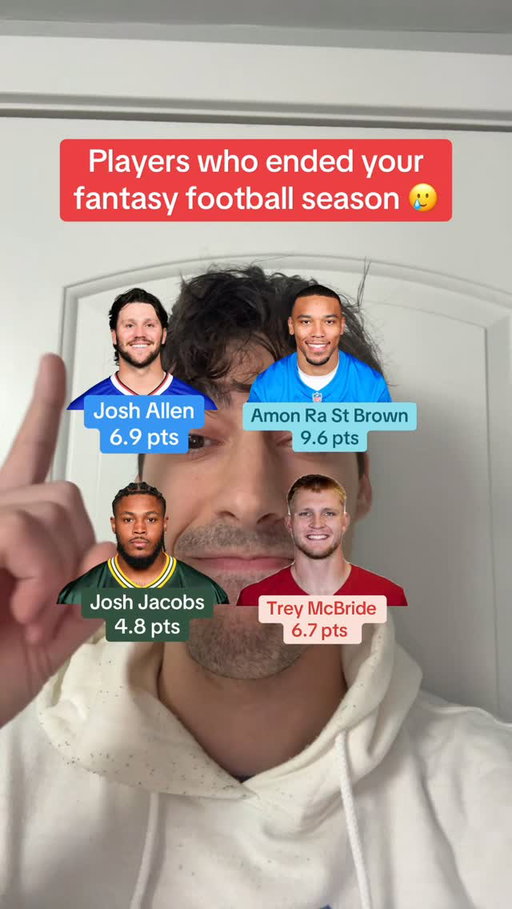 The duds in week 16!! #nfl #fantasyfootball #fantasyfootballadvice #fantasyfootballtips