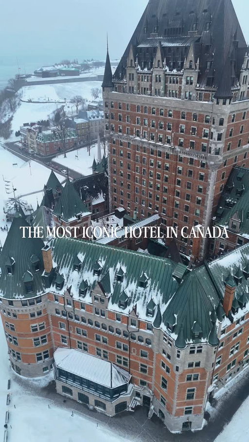 🏰 Château Frontenac – The most iconic hotel in Canada

Situated at the heart of Old Québec, Château Frontenac is an architectural masterpiece and one of Canada’s most famous landmarks. With its majestic castle-like design, panoramic views of the St. Lawrence River, and a rich history dating back over 130 years, this historic hotel is a must-see when visiting Québec City.

Recognized globally as a symbol of luxury, elegance, and timeless charm, Château Frontenac stands as one of the most photographed hotels in the world. Its stunning turrets, snow-covered rooftops, and old-world atmosphere make it especially magical in winter, when Québec City transforms into a true winter wonderland. ❄️

This iconic hotel has welcomed world leaders and historic figures, including Winston Churchill and Franklin D. Roosevelt, and continues to be a symbol of grandeur, history, and refined luxury.

Whether you’re here for the old-world charm, the 5-star amenities, or the unmatched views of Vieux-Québec, Château Frontenac is more than a hotel — it’s a destination.

Drone footage, Château Frontenac, most iconic hotel in Canada, Quebec City, luxury travel Canada, winter in Quebec, Canada tourism, Canadian hotels, historic hotel Canada, Old Quebec, Vieux-Québec, winter travel Canada, Quebec attractions, things to do in Quebec City, luxury getaway Canada, iconic landmarks Canada, Chateau Frontenac hotel, Canadian history, travel guide Canada, drone video, winter vacation Canada

#ChateauFrontenac #QuebecCity #CanadaTravel #WinterInCanada #LuxuryTravel