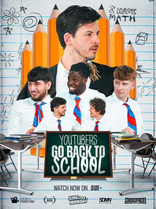 YouTubers go back to school is BACK and OUT NOW!! 

Use code: SIDEXMAS50
Christmas has come early! That’s right, SIDE+ is 50% off this Christmas!