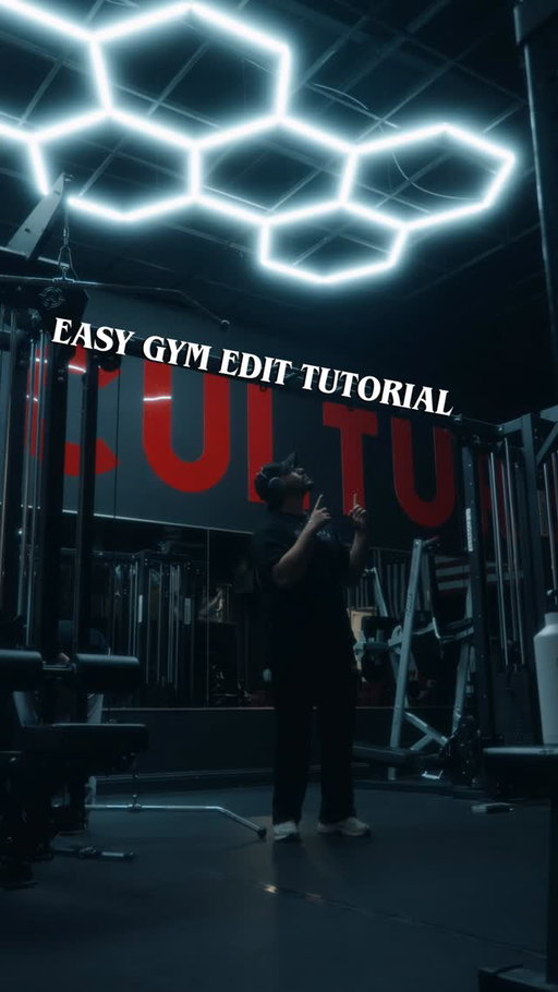 How to record an easy gym video. 
#cinematic #aesthetic #cinemalook #filmmaking #gymbro