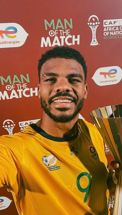 A goal and an assist for Lyle in South Africa’s opening game of AFCON 👏🇿🇦

@caf_online 📸