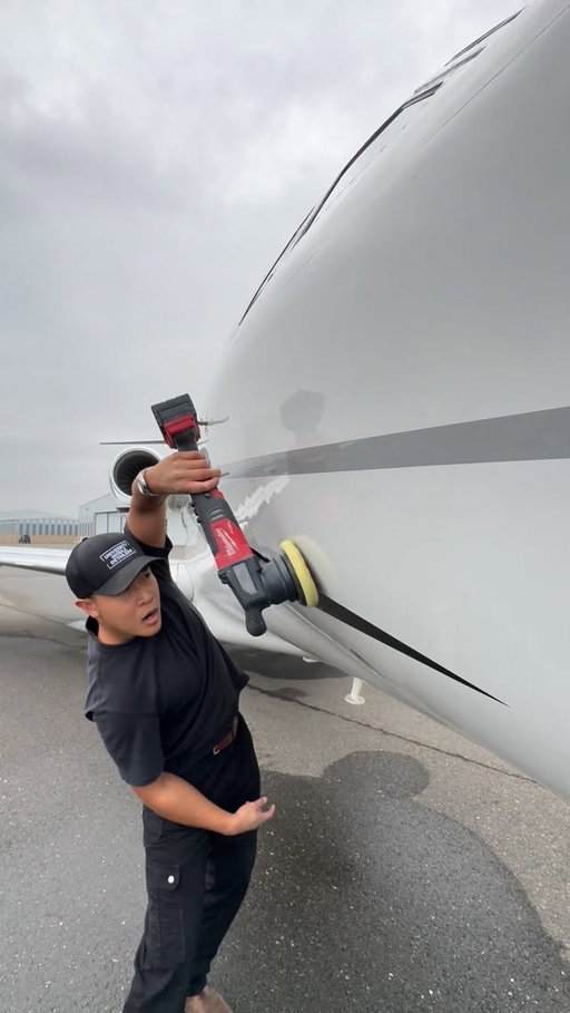 Insane CALLOUT for $75M Private Jet on the Busiest Day of the Year 

#aircraftdetailing #aviation #privatejet